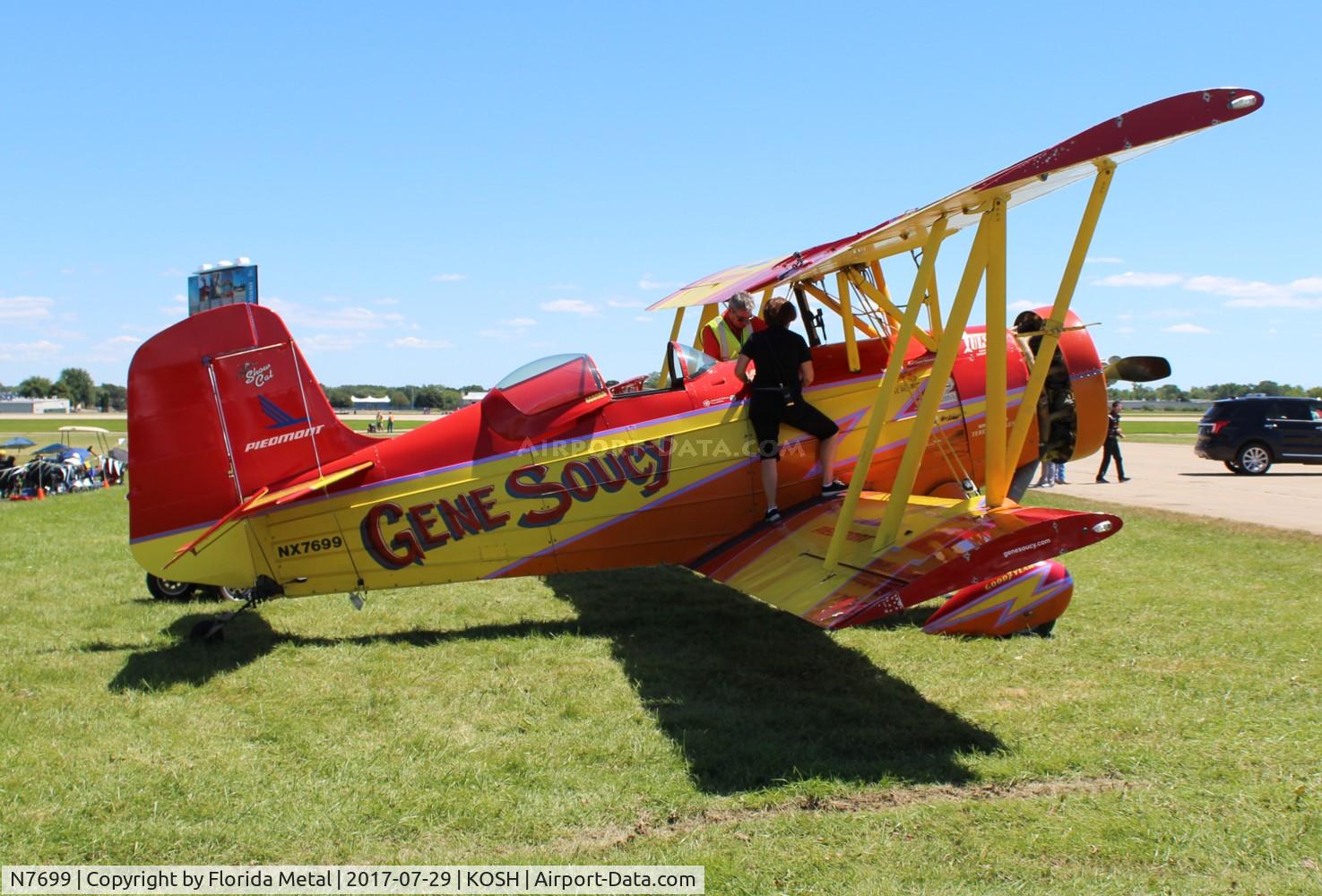 N7699, 1972 Grumman G-164A Show Cat C/N 1004, EAA OSH 2017
