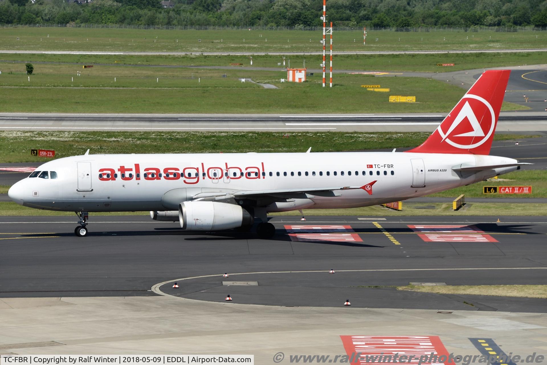 TC-FBR, 2005 Airbus A320-232 C/N 2524, Airbus A320-232 - AtlasGlobal - 2524 - TC-FBR - 09.05.2018 - DUS