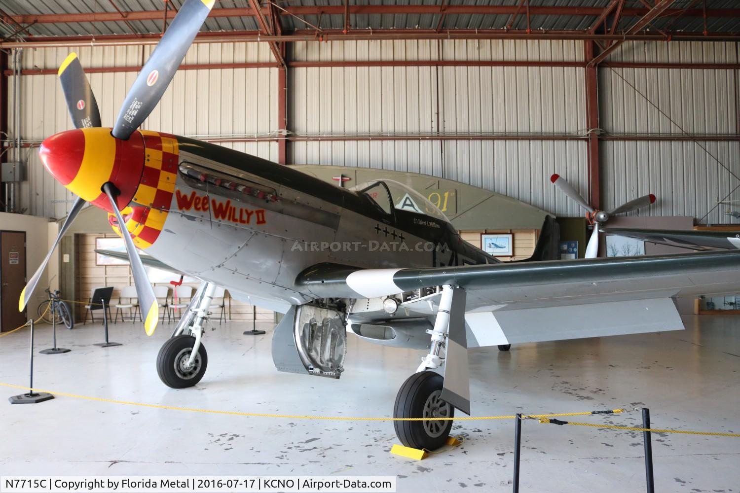 N7715C, 1944 North American P-51D C/N 44-84961A (124-44817), Planes of Fame 2016