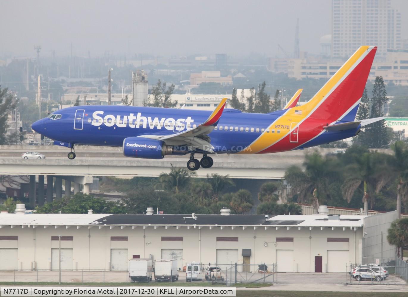N7717D, 2005 Boeing 737-76N C/N 32664, FLL Spotting 2017