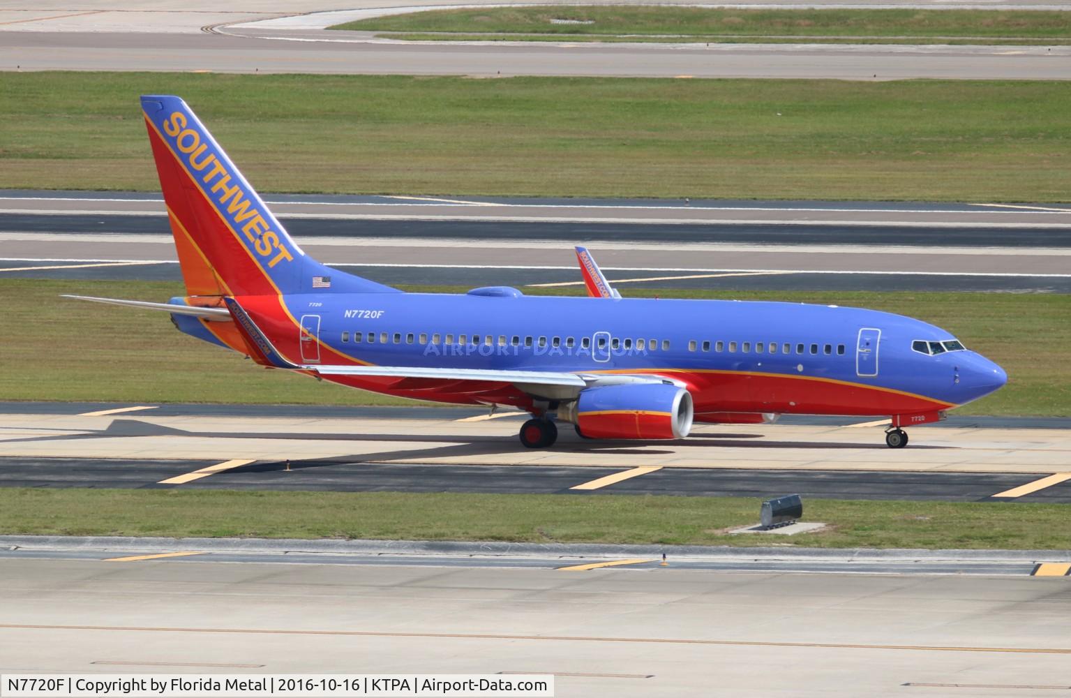 N7720F, 2006 Boeing 737-7BD C/N 33922, TPA spotting 2016