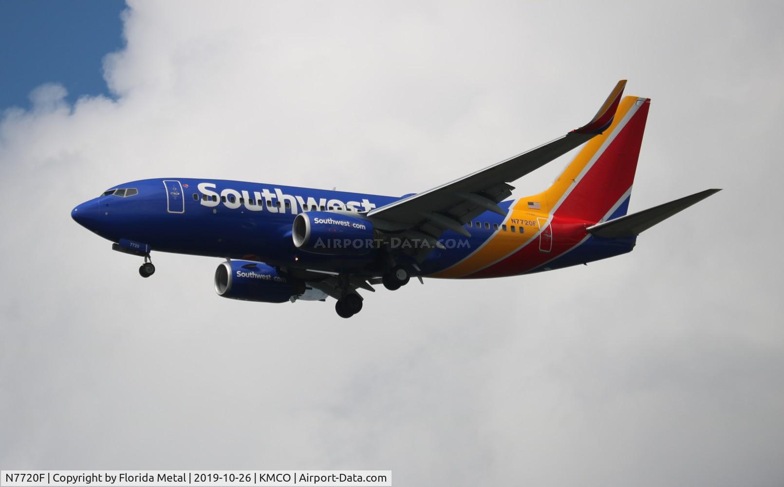 N7720F, 2006 Boeing 737-7BD C/N 33922, MCO spotting 2019