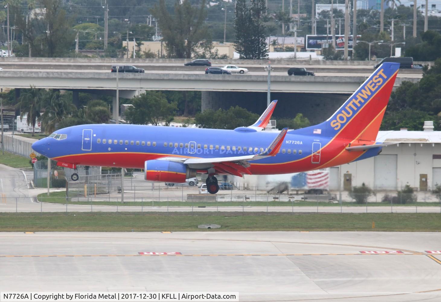 N7726A, 2006 Boeing 737-7BD C/N 33924, FLL spotting 2017