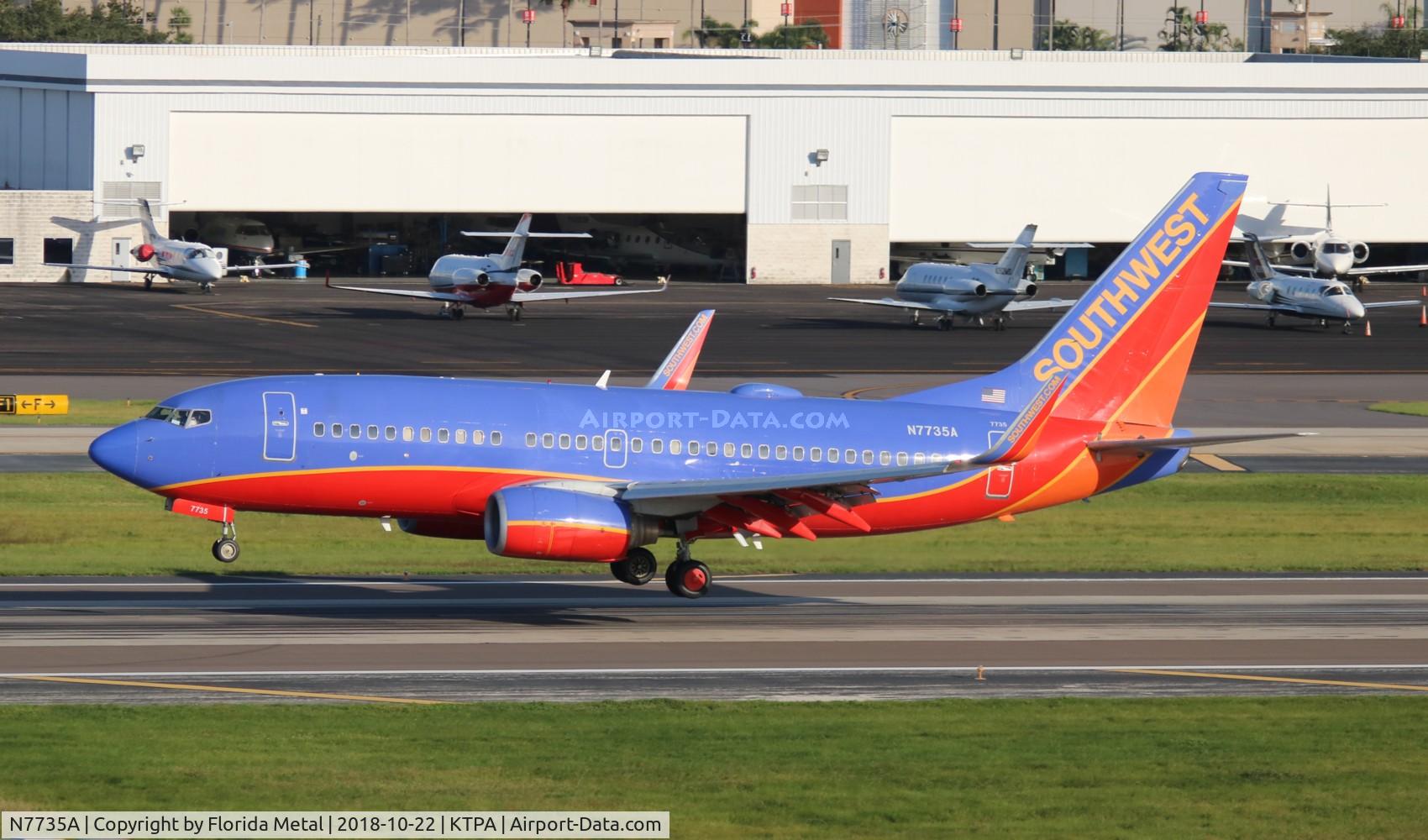 N7735A, 2006 Boeing 737-7BD C/N 34862, TPA spotting 2018