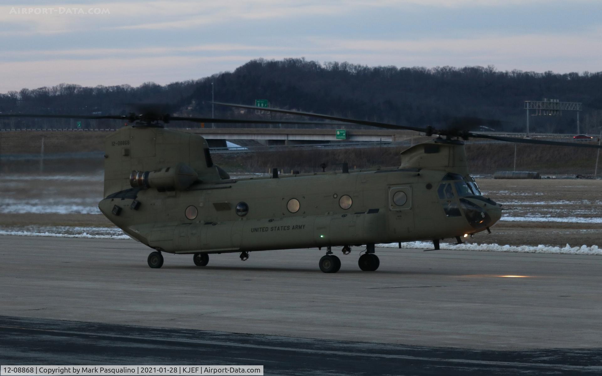 12-08868, 2012 Boeing CH-47F Chinook C/N M.8868, Boeing CH-47F