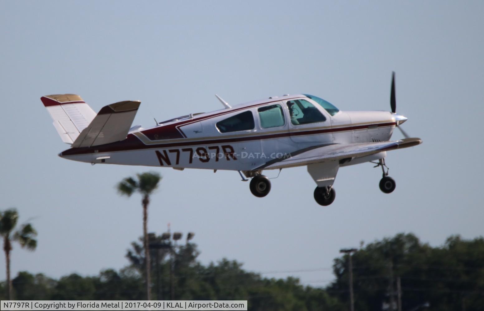 N7797R, 1968 Beech V35A Bonanza C/N D-8890, SNF LAL 2017