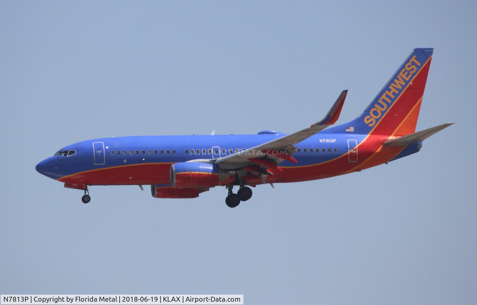 N7813P, 2001 Boeing 737-7K9 C/N 30041, LAX spotting 2018