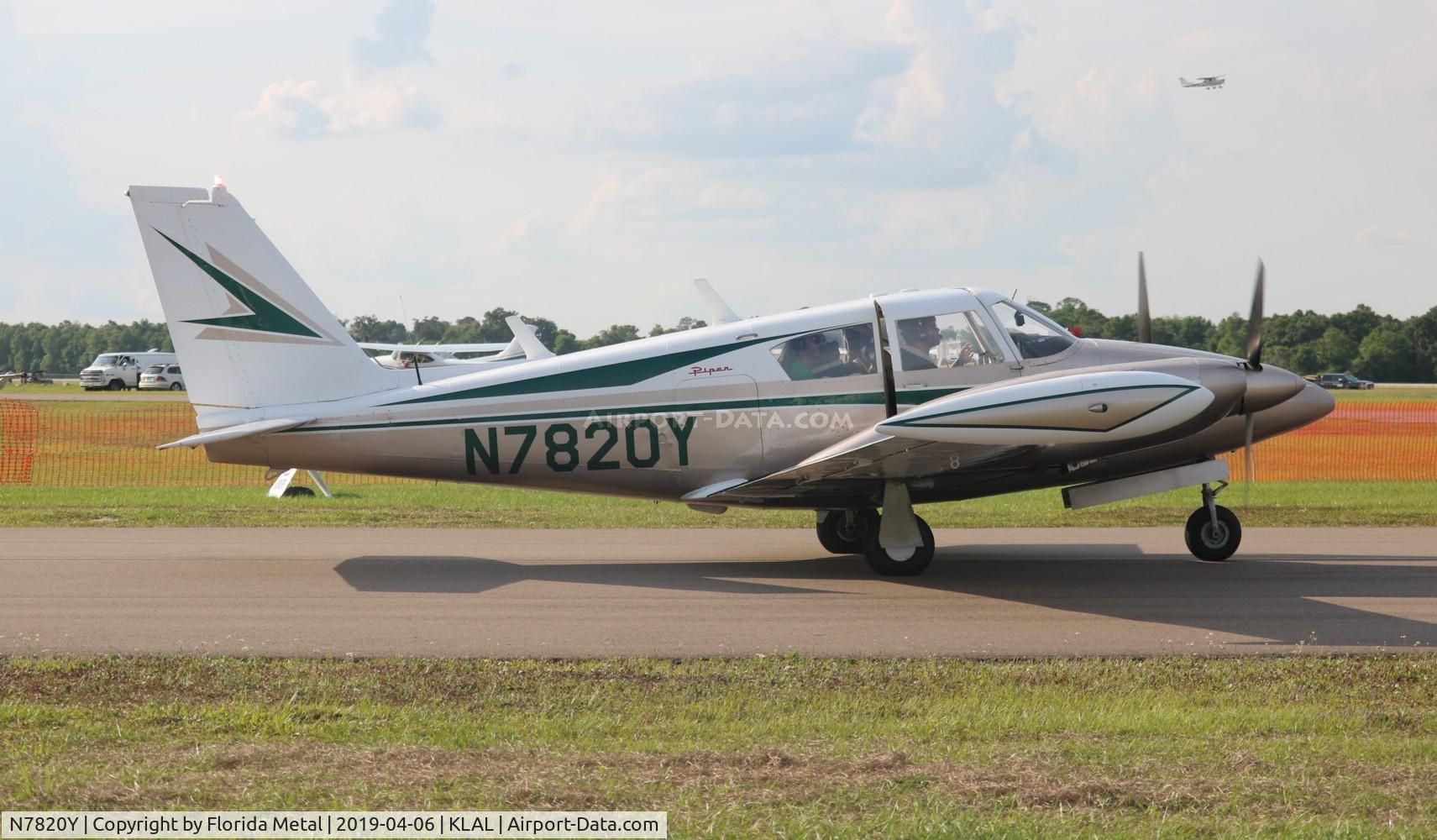 N7820Y, 1965 Piper PA-30 Twin Comanche C/N 30-897, SNF LAL 2019