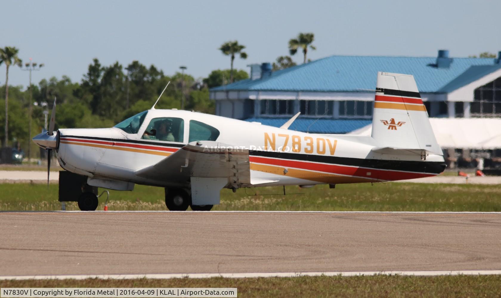 N7830V, 1964 Mooney M20E C/N 452, SNF LAL 2016