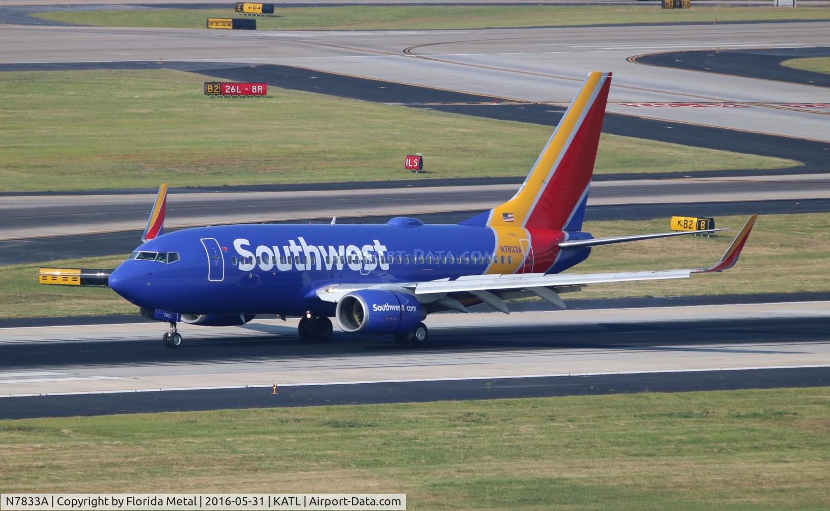 N7833A, 2003 Boeing 737-79P C/N 30036, ATL spotting 2016