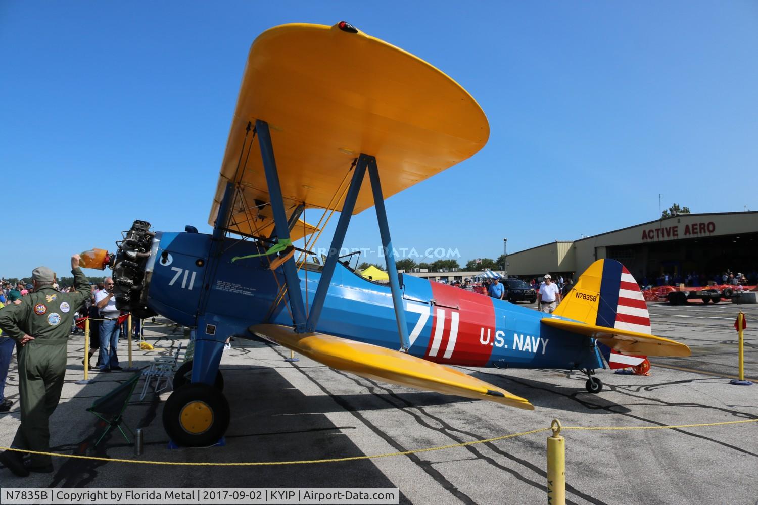 N7835B, Boeing A75N1(PT17) C/N 75-4587, TOM YIP 2017
