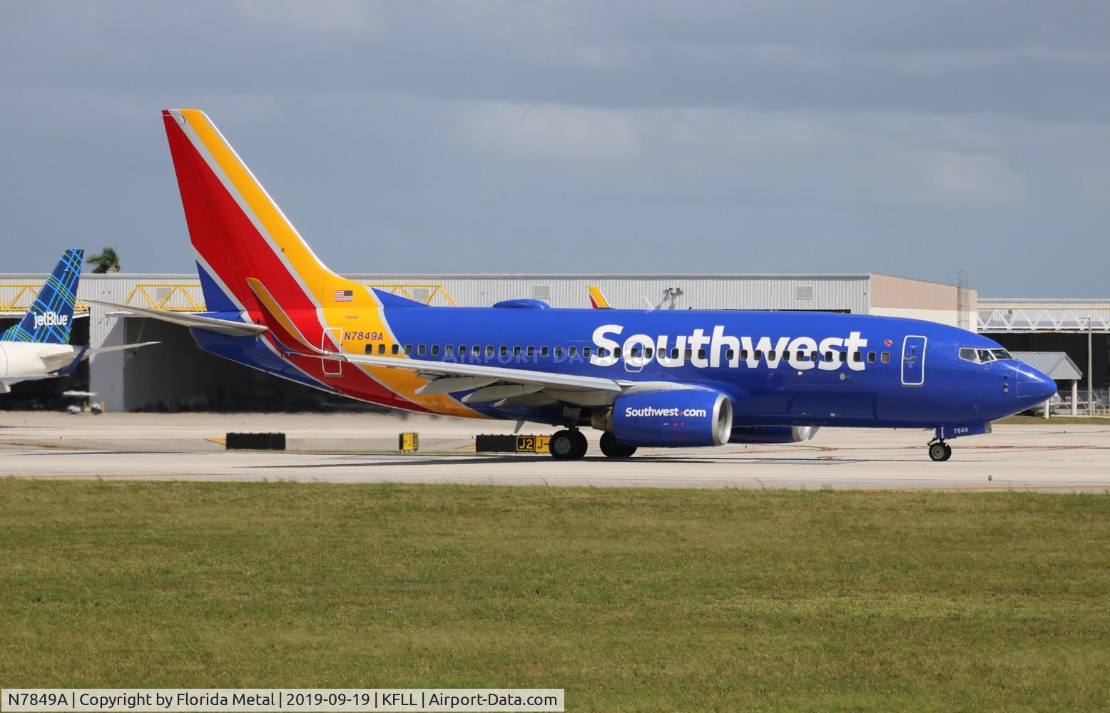 N7849A, 2006 Boeing 737-71B C/N 29367, FLL spotting 2019