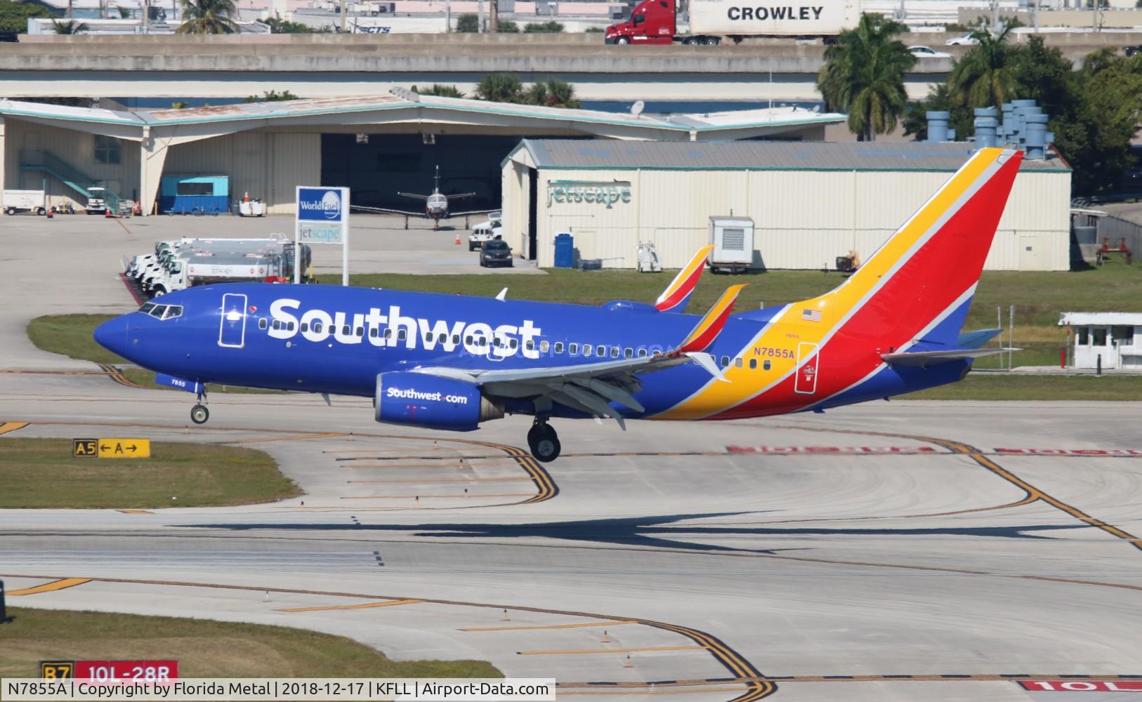 N7855A, 2004 Boeing 737-79P C/N 29357, FLL spotting 2018