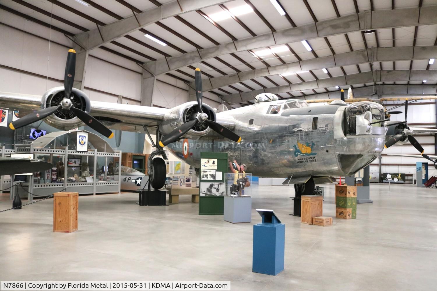N7866, Convair B-24J C/N 44-44175, Pima Museum 2015 B-24