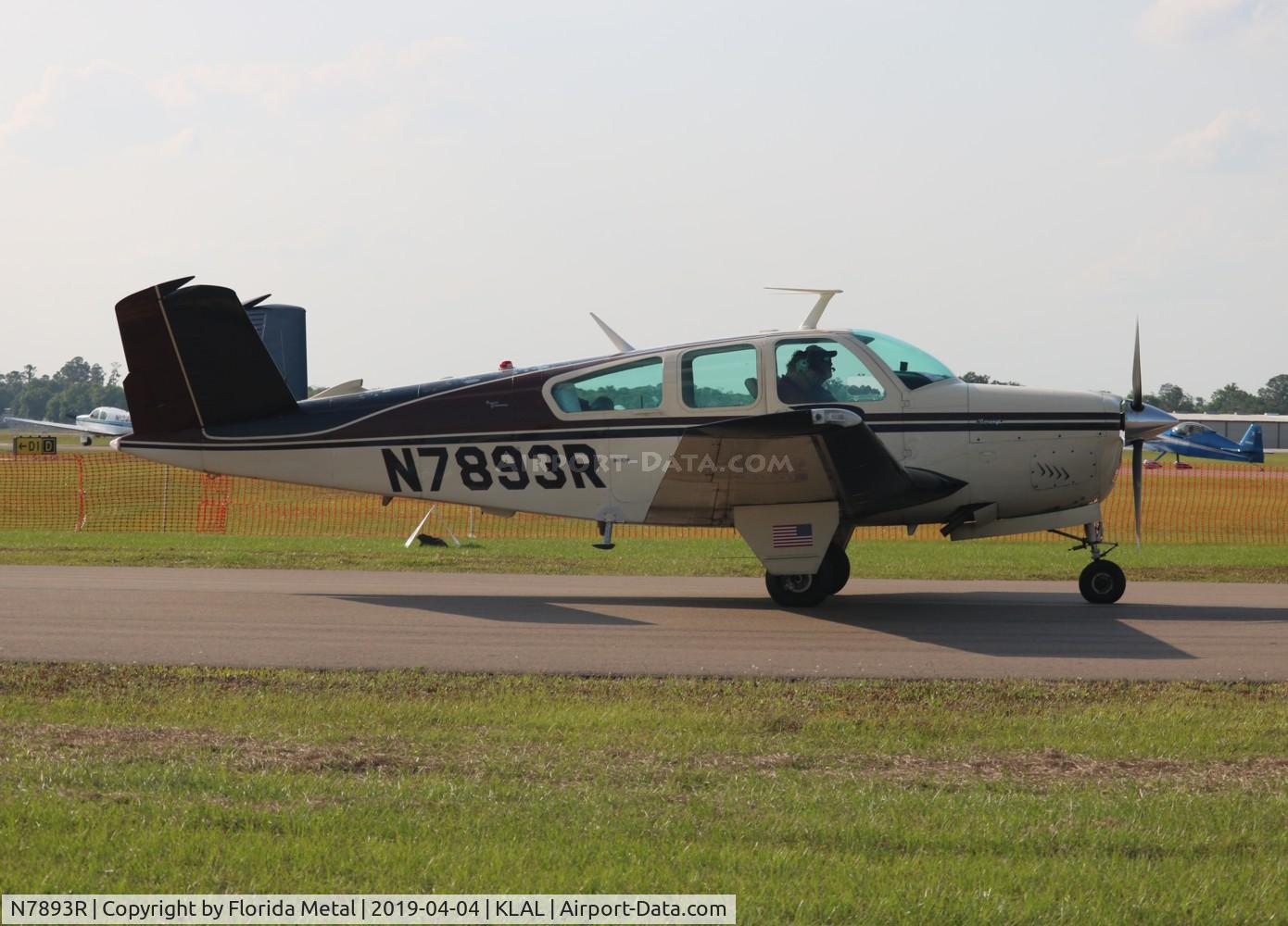 N7893R, 1969 Beech V35A Bonanza C/N D-8945, SNF LAL 2019