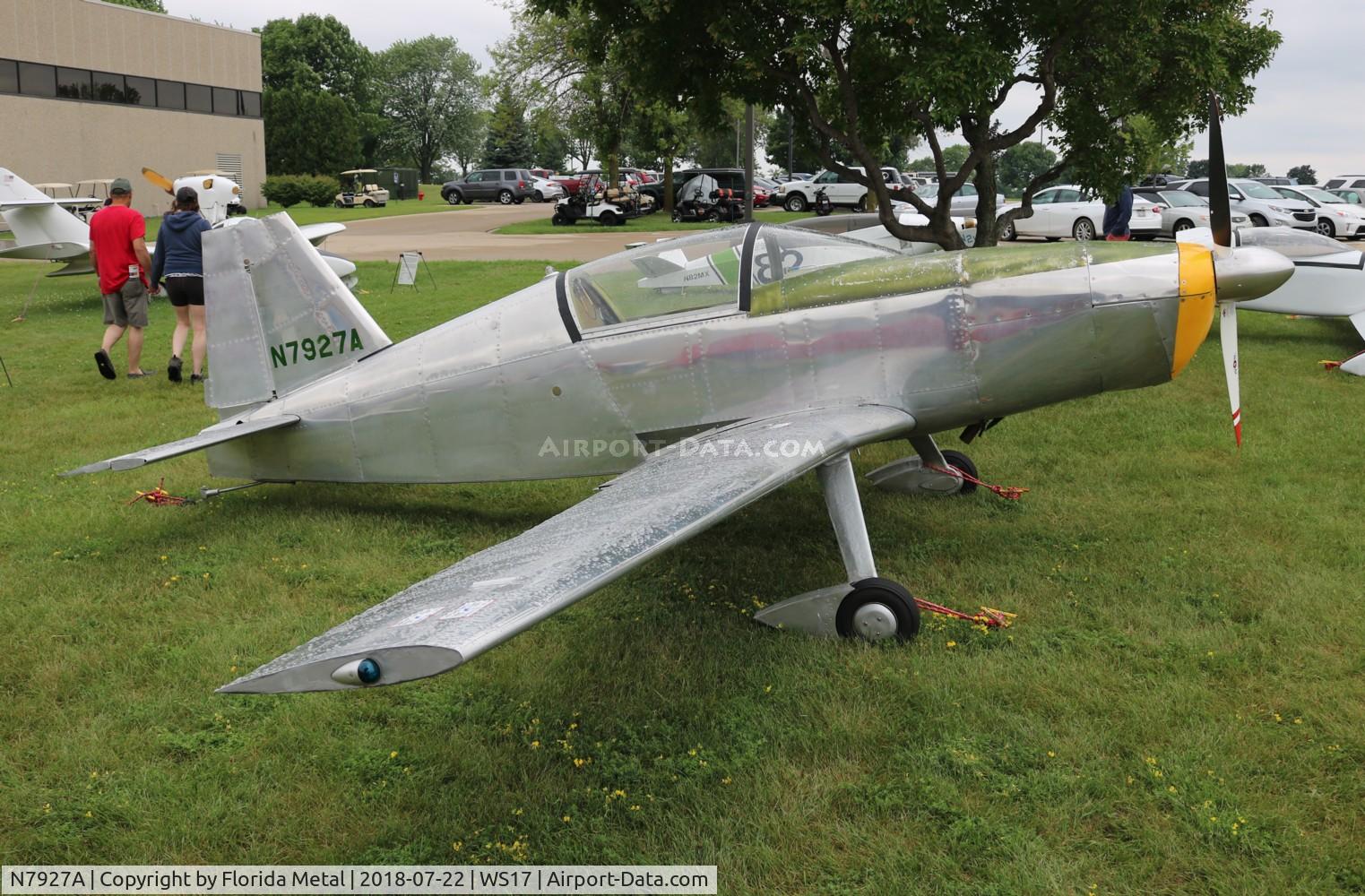 N7927A, 2005 Ebneter Arnold E E-1 C/N 001, EAA Museum 2018