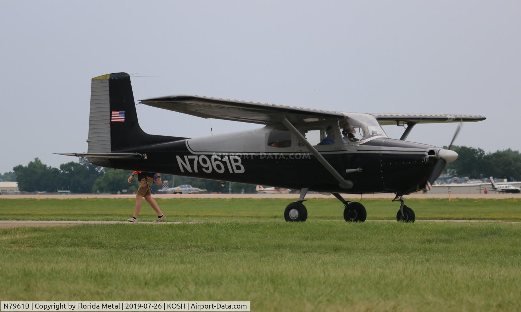 N7961B, 1957 Cessna 172 C/N 29761, EAA OSH 2019