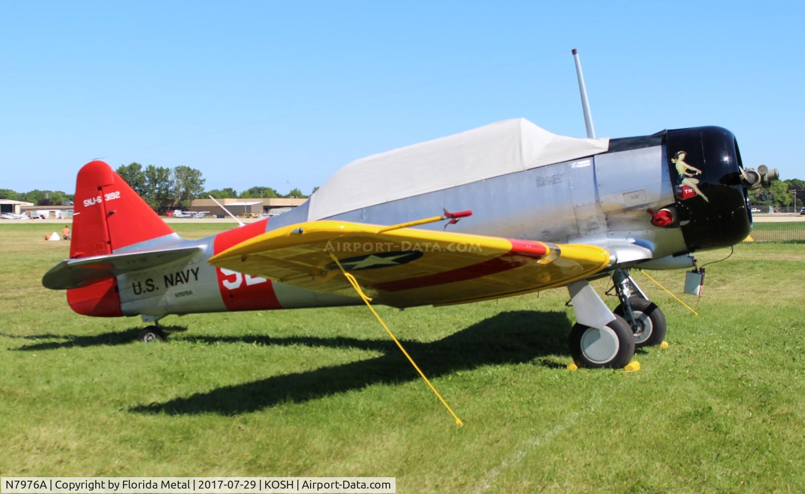 N7976A, 1959 North American AT-6F Texan C/N 121-43192, EAA OSH 2017