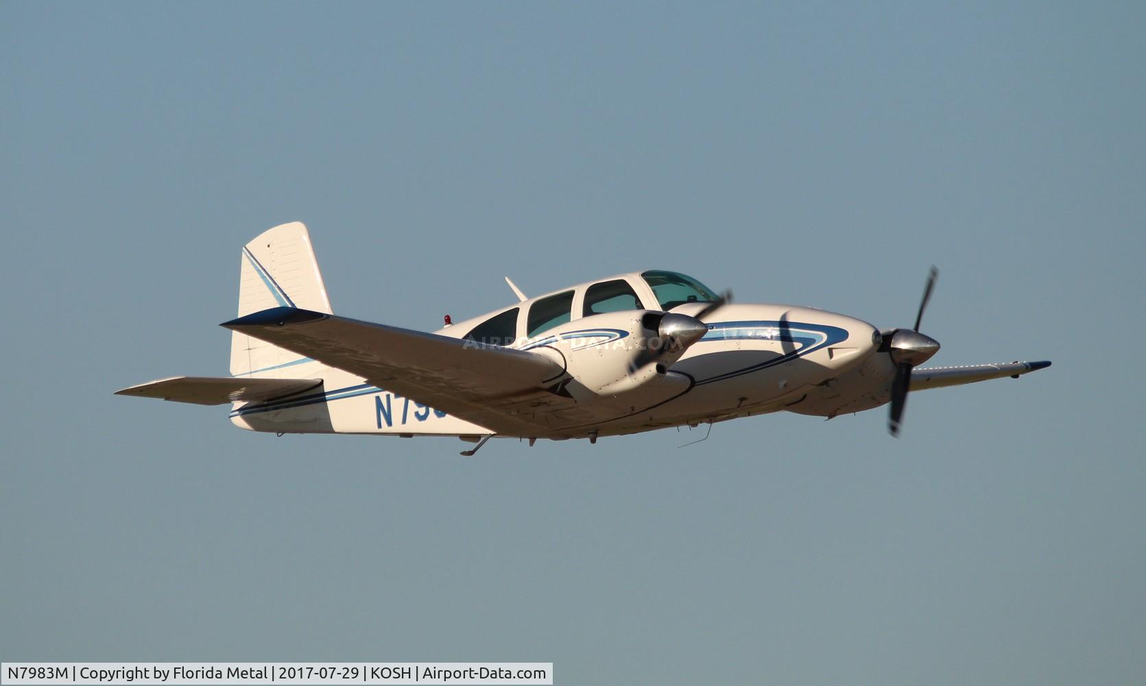 N7983M, 1966 Beech D95A Travel Air C/N TD-671, EAA OSH 2017