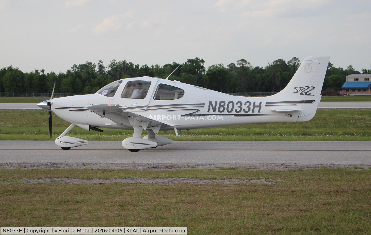 N8033H, 2003 Cirrus SR22 C/N 0644, SNF LAL 2016