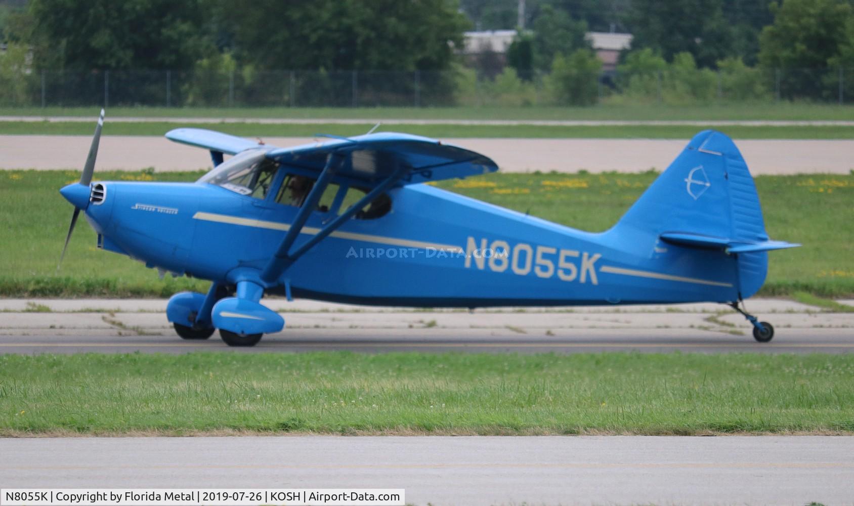 N8055K, 1947 Stinson 108-2 Voyager C/N 108-3055, EAA OSH 2019
