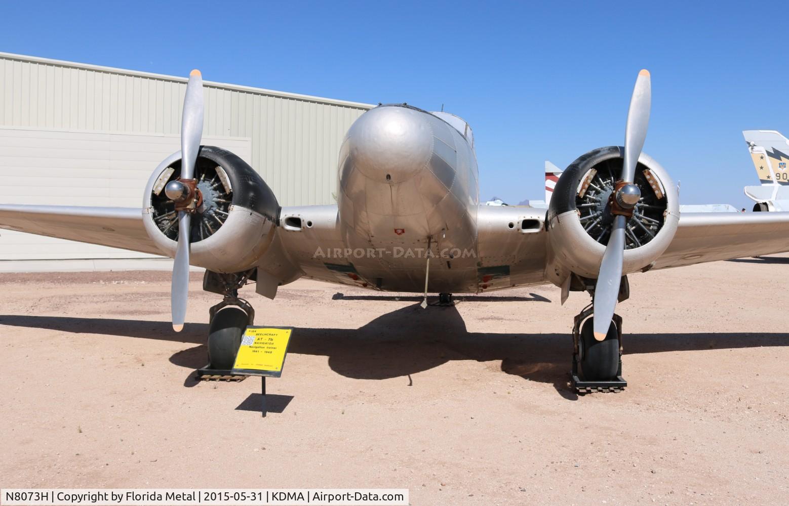 N8073H, Beech AT-7 C/N 42-2438, Pima Museum 2015 AT-7