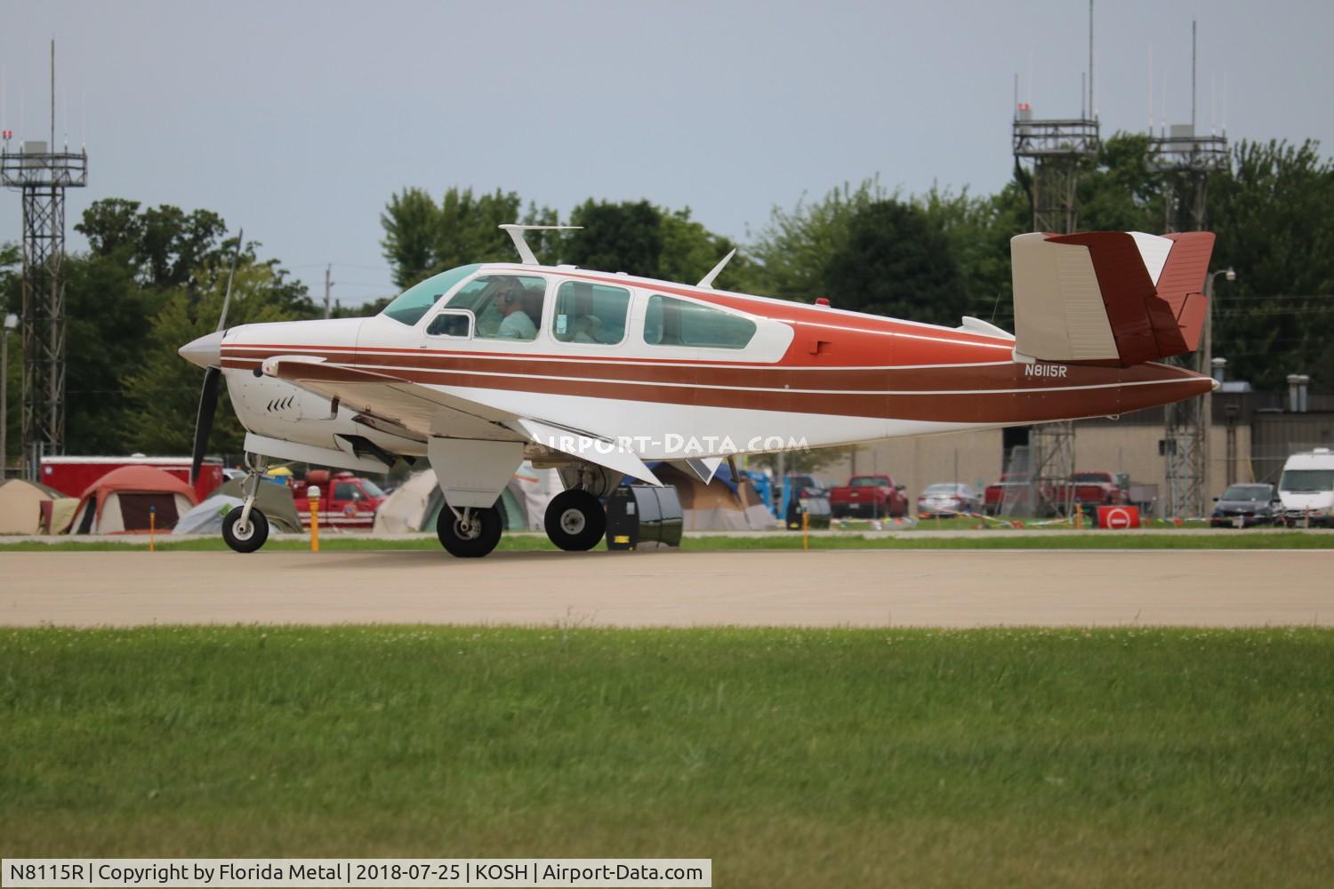 N8115R, 1969 Beech V35A Bonanza C/N D-9003, EAA OSH 2018
