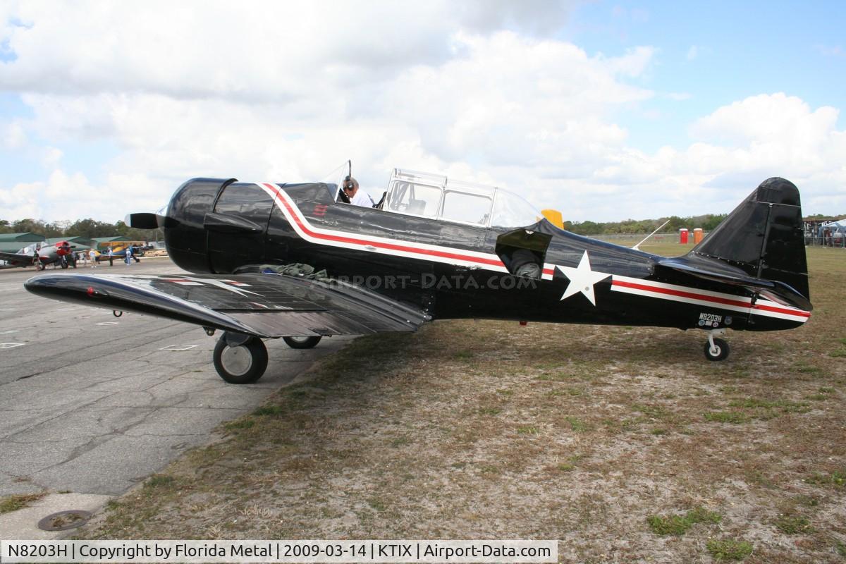 N8203H, 1960 North American T-6G Texan C/N 168-345, TICO 2009