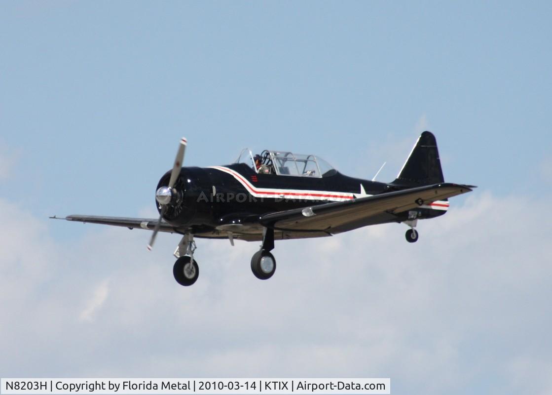 N8203H, 1960 North American T-6G Texan C/N 168-345, TICO 2010