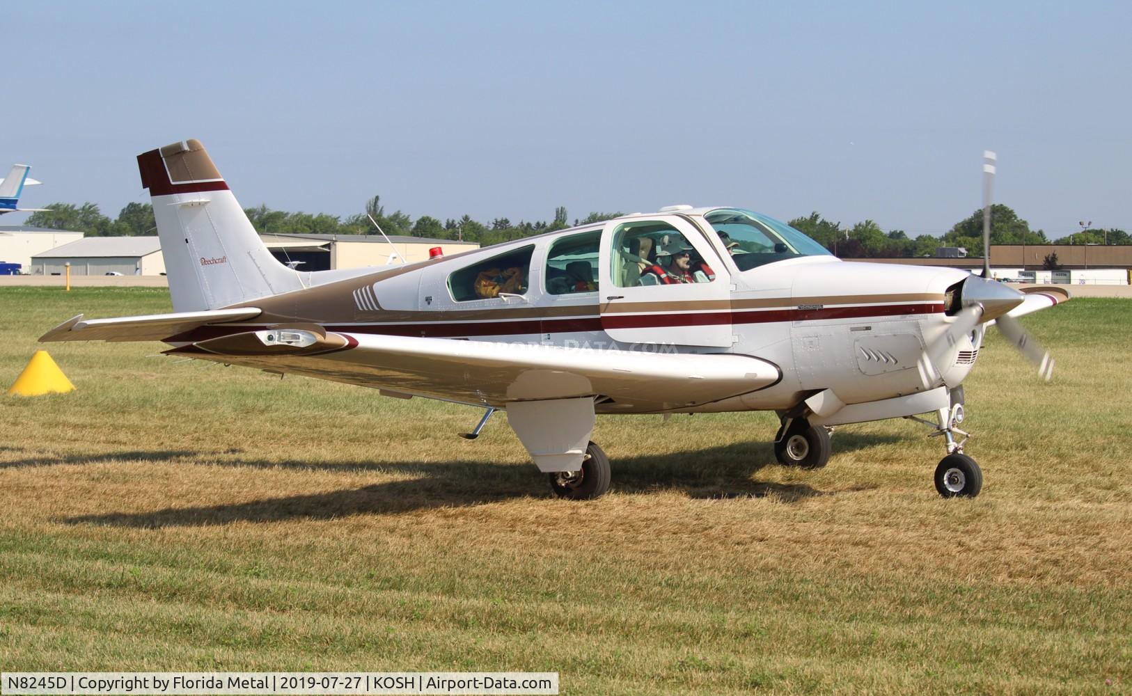 N8245D, 1991 Beech F33A Bonanza C/N CE-1570, EAA OSH 2019