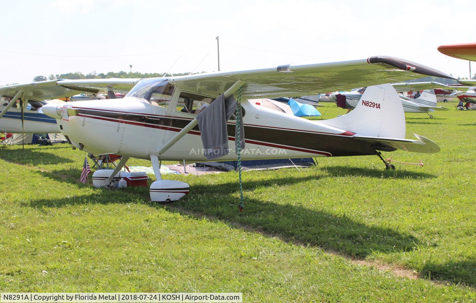 N8291A, 1952 Cessna 170B C/N 25143, EAA OSH 2018