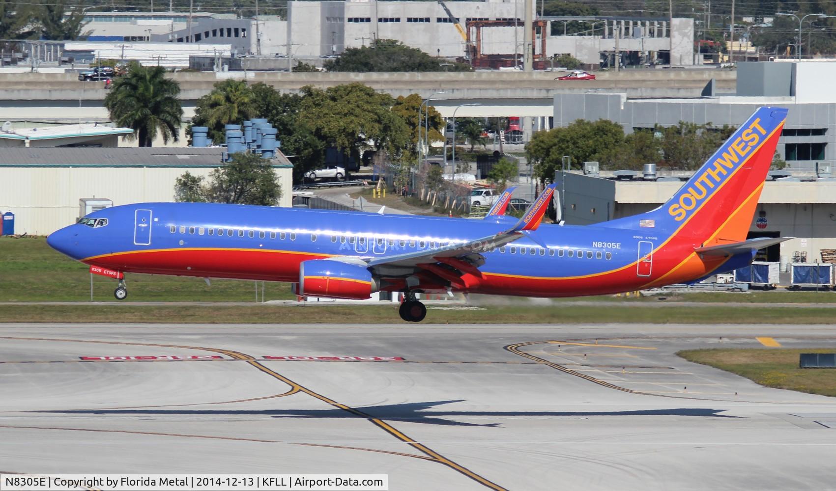 N8305E, 2012 Boeing 737-8H4 C/N 36683, FLL spotting 2014