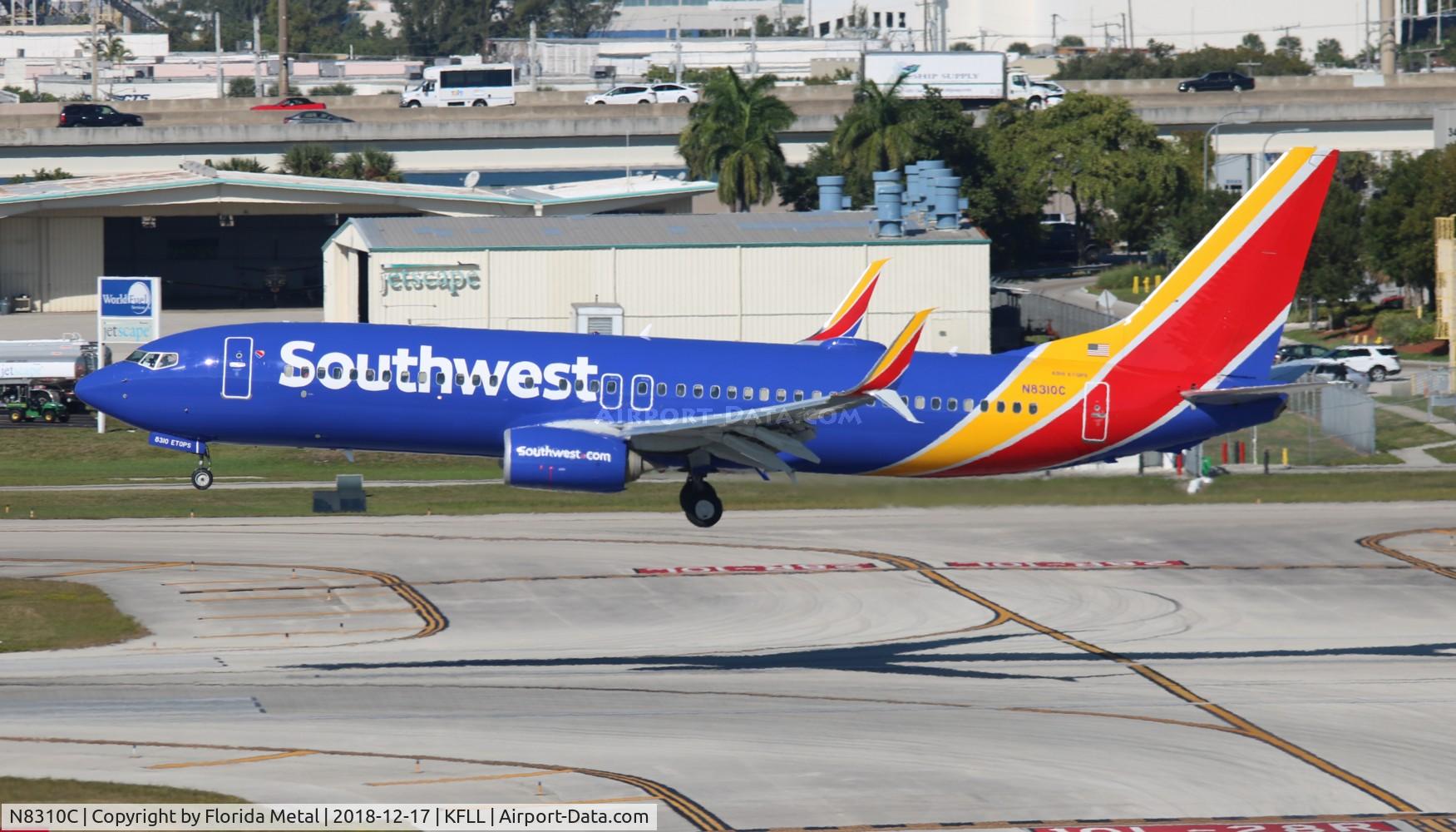 N8310C, 2012 Boeing 737-8H4 C/N 38807, FLL spotting 2018