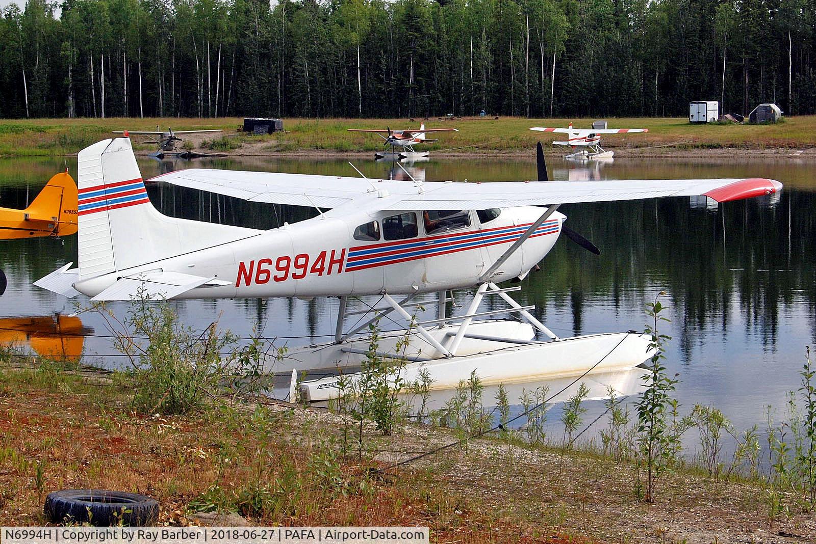 N6994H, 1977 Cessna A185F Skywagon 185 C/N 18503349, N6994H   Cessna A.185F Skywagon 185 [185-03349] Fairbanks Int'l~N 27/06/2018