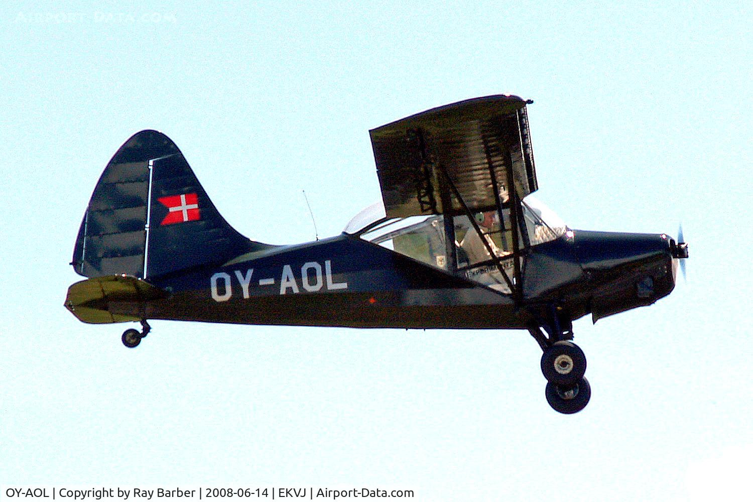 OY-AOL, 1951 SAI KZ X Mk 2 C/N 205, OY-AOL   S.A.I. KZ.X Mk.2 [205] (Danmarks Flymuseum) Stauning~OY 14/06/2008