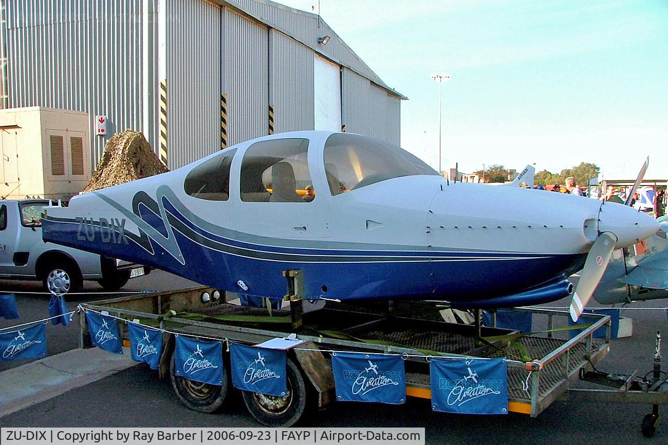 ZU-DIX, Vans RV-10 C/N 102, ZU-DIX   Vans RV-10 [102] Ysterplaat Air Base~ZS 23/09/2006