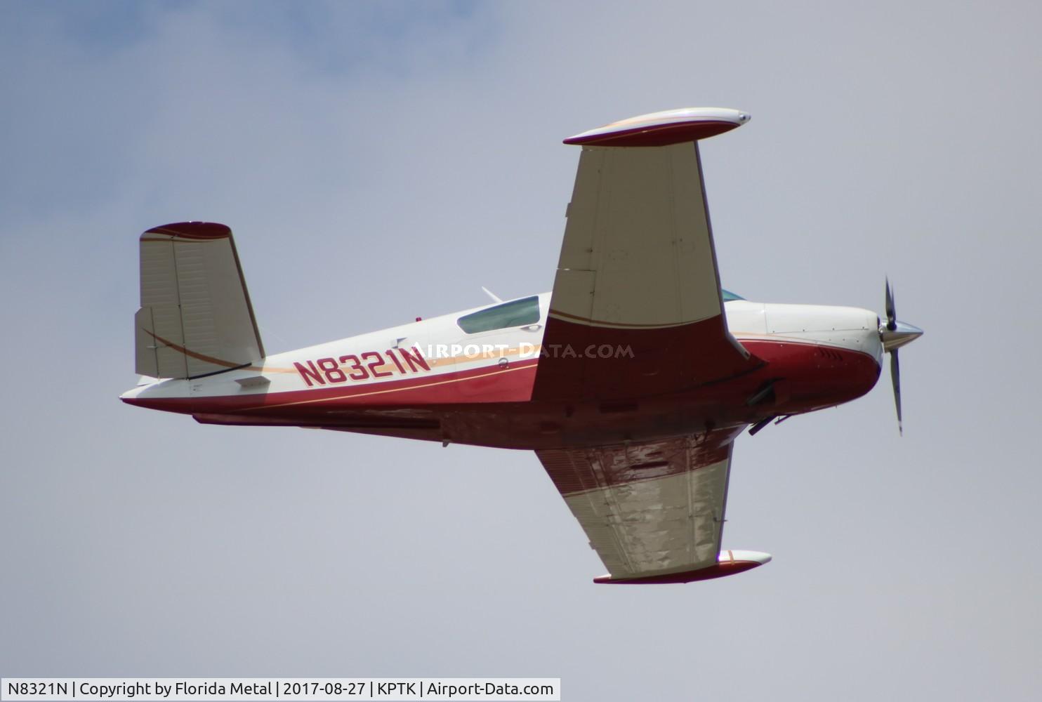 N8321N, 1968 Beech V35A Bonanza C/N D-8722, PTK 2017