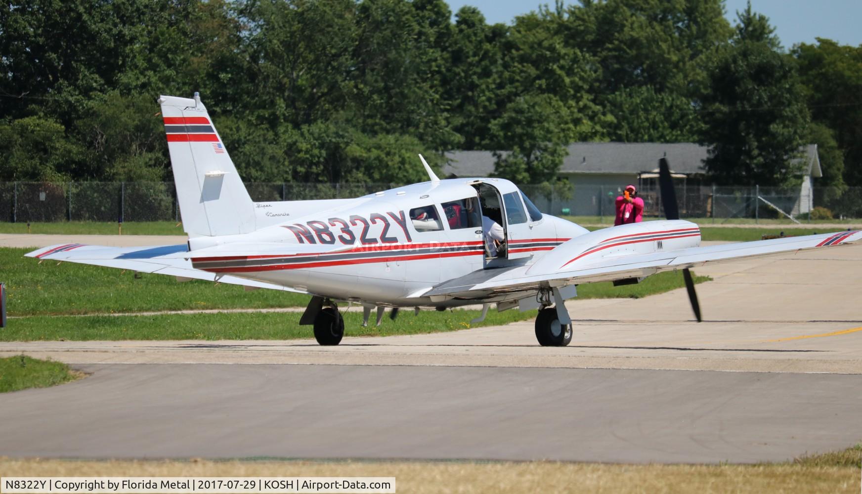 N8322Y, 1967 Piper PA-30 Twin Comanche C/N 30-1463, EAA OSH 2017