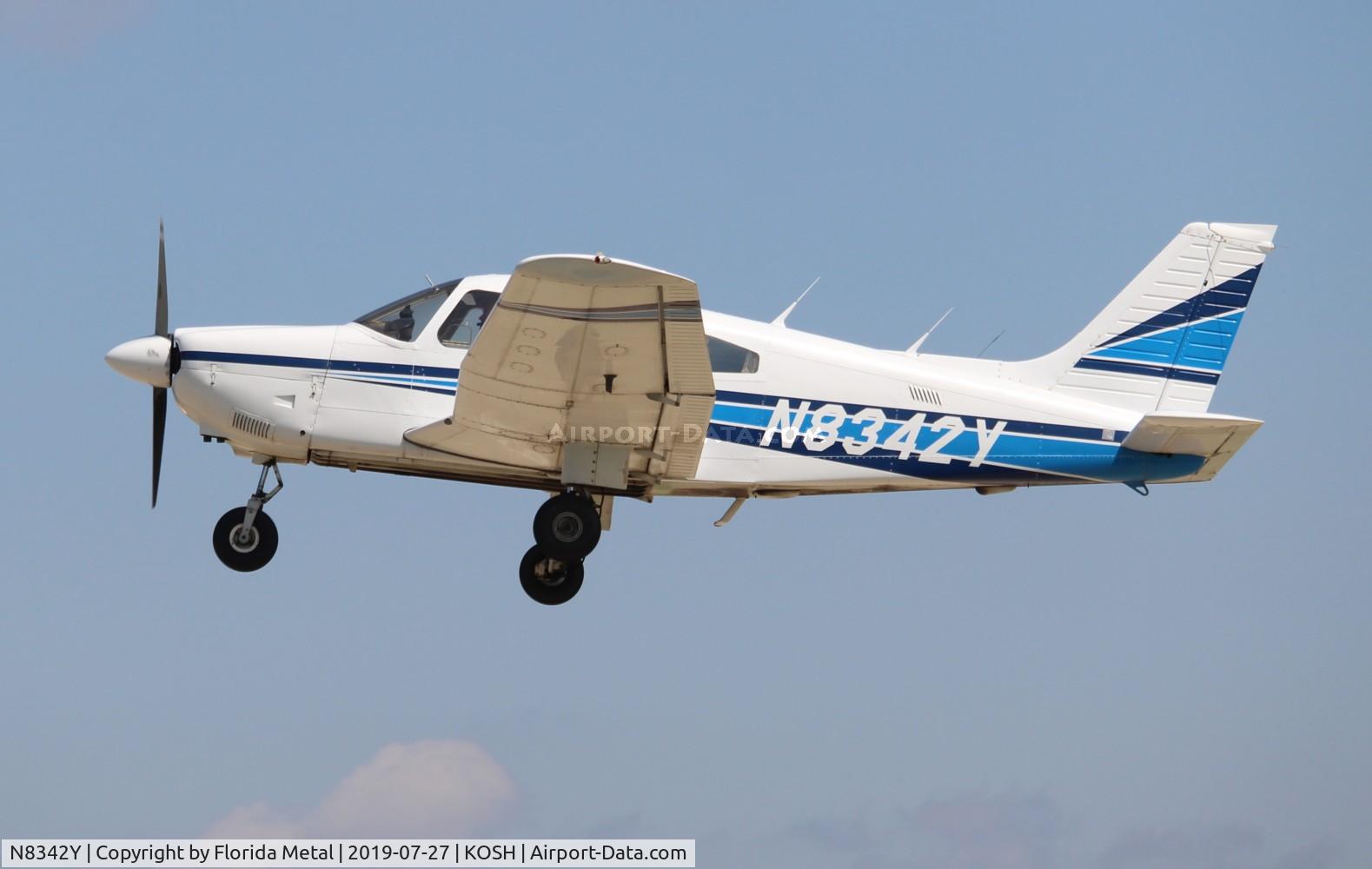 N8342Y, 1981 Piper PA-28-181 C/N 28-8190179, EAA OSH 2019