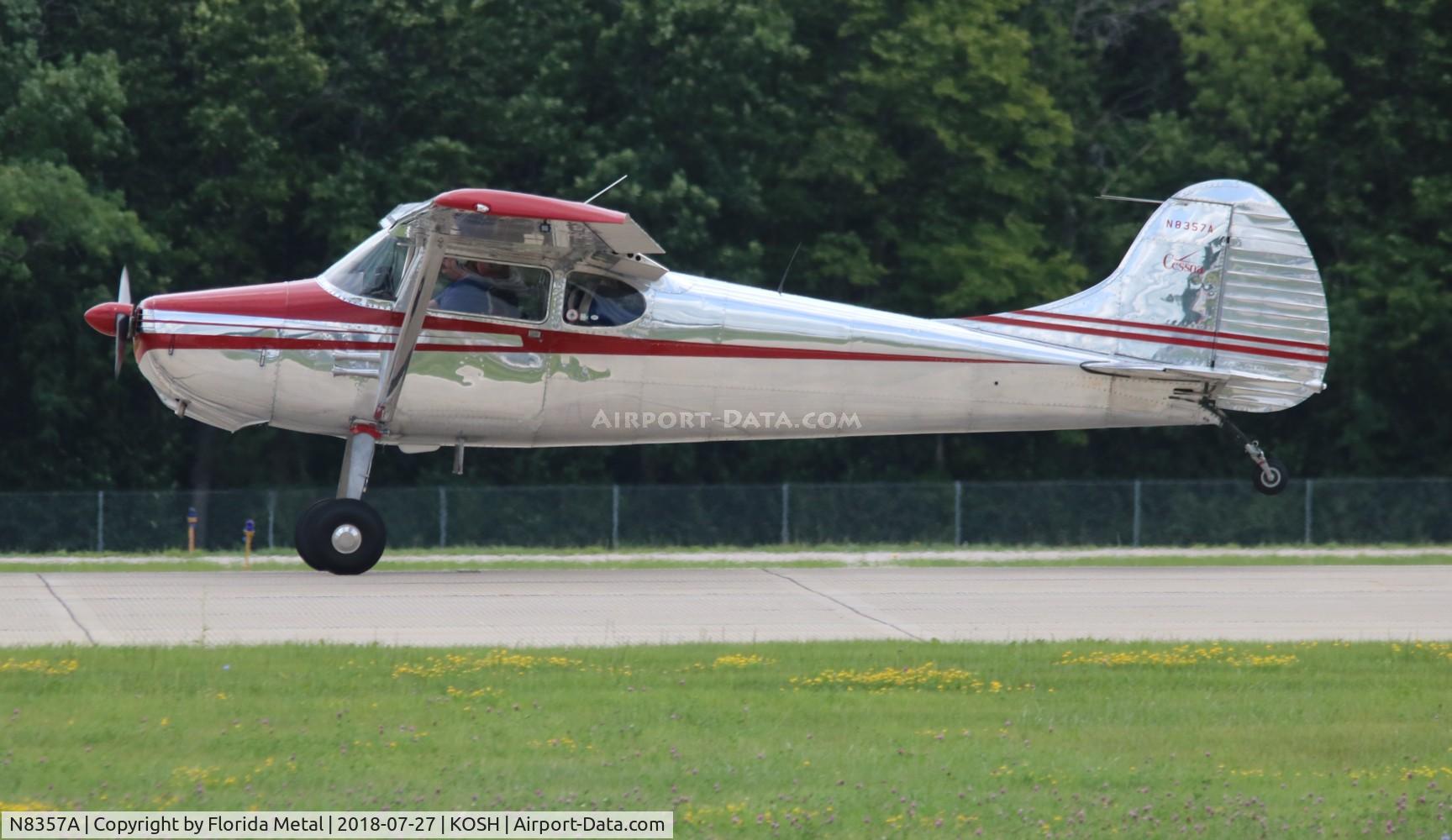 N8357A, 1952 Cessna 170B C/N 25209, EAA OSH 2018