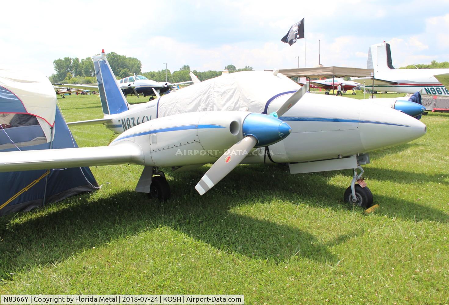 N8366Y, 1967 Piper PA-30-160 Twin Comanche Twin Comanche C/N 30-1516, EAA OSH 2018