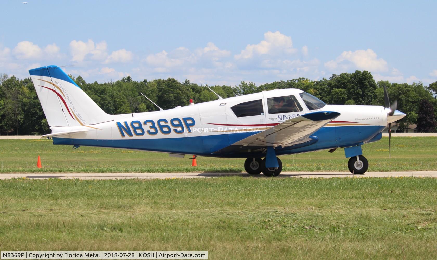 N8369P, 1964 Piper PA-24-250 Comanche C/N 24-3627, EAA OSH 2018