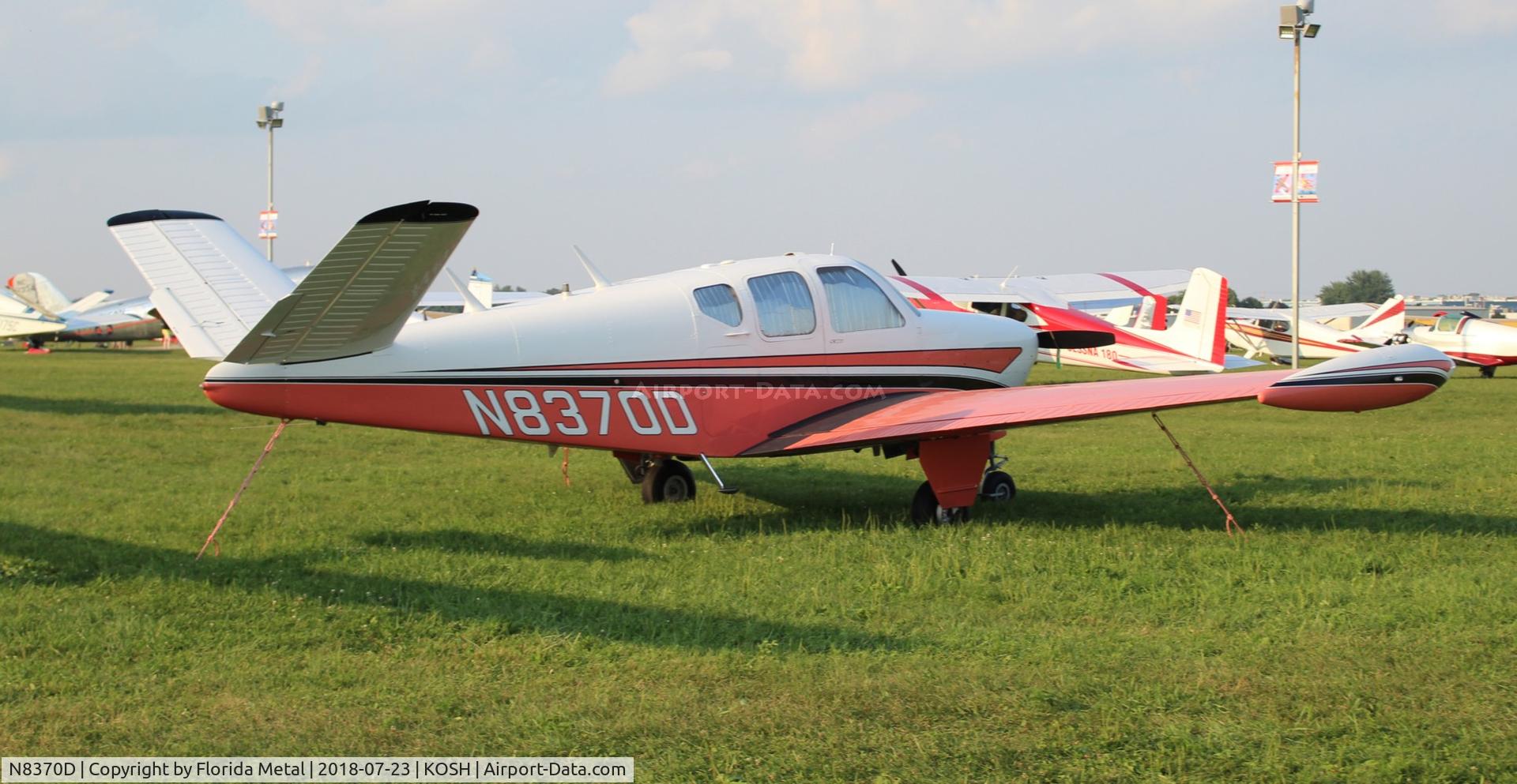 N8370D, 1958 Beech J35 Bonanza C/N D-5463, EAA OSH 2018