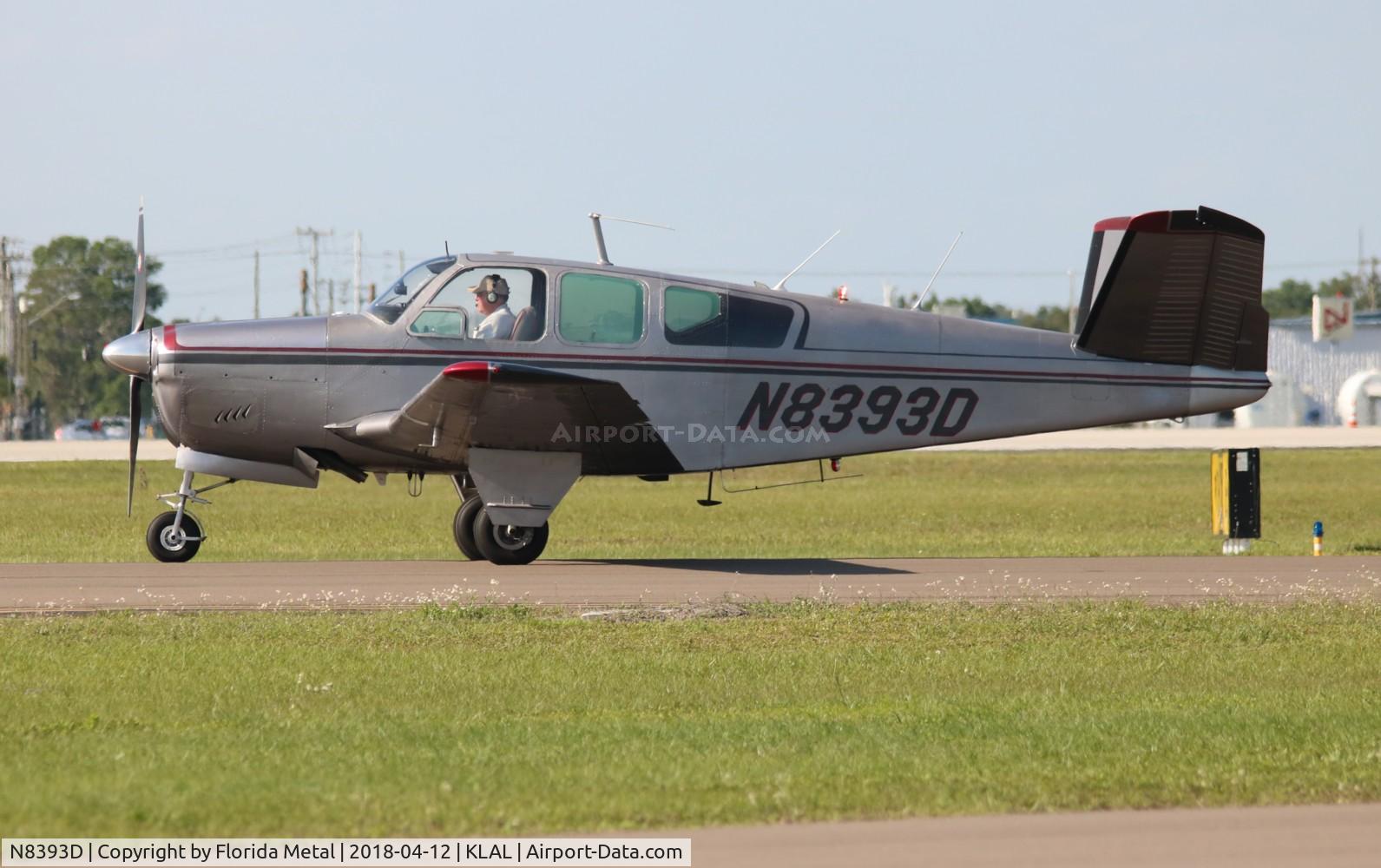 N8393D, 1958 Beech J35 Bonanza C/N D-5526, SNF LAL 2018
