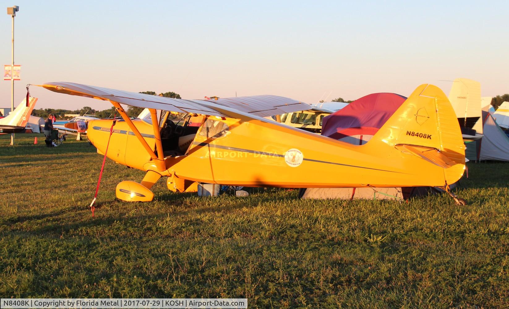 N8408K, 1946 Stinson 108-1 Voyager C/N 108-1408, EAA OSH 2017