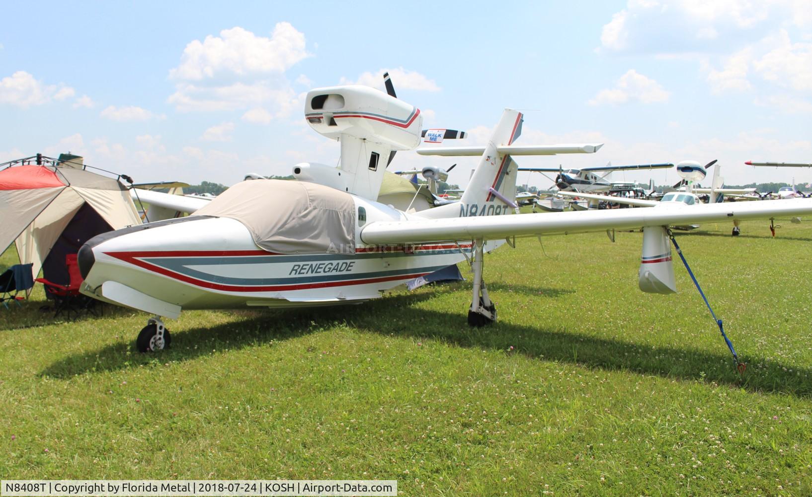 N8408T, Aerofab Inc Lake LA-250 C/N 62, EAA OSH 2018