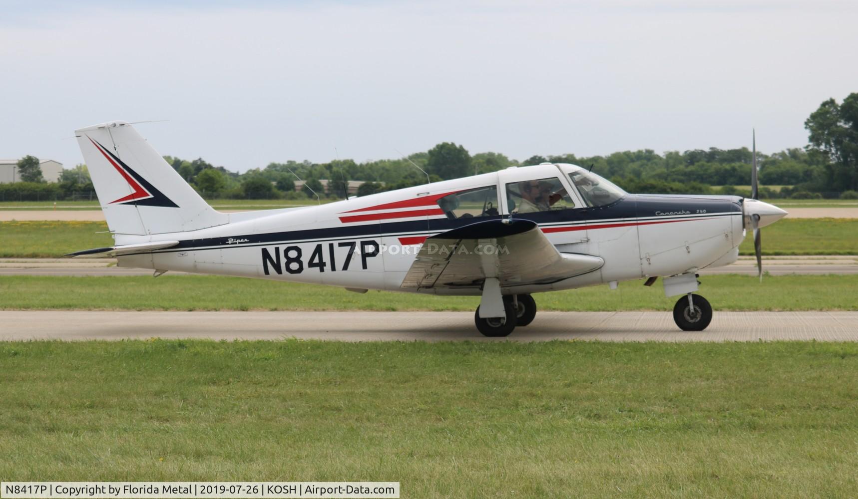 N8417P, 1964 Piper PA-24-250 Comanche C/N 24-3669, EAA OSH 2019
