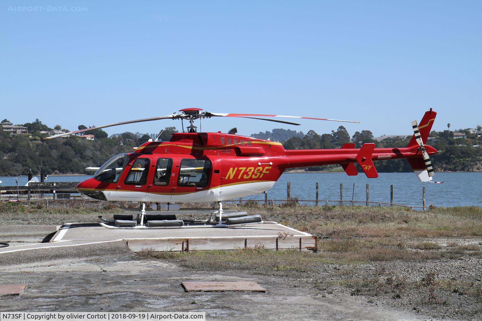 N73SF, 2008 Bell 407 C/N 53839, sept 2018