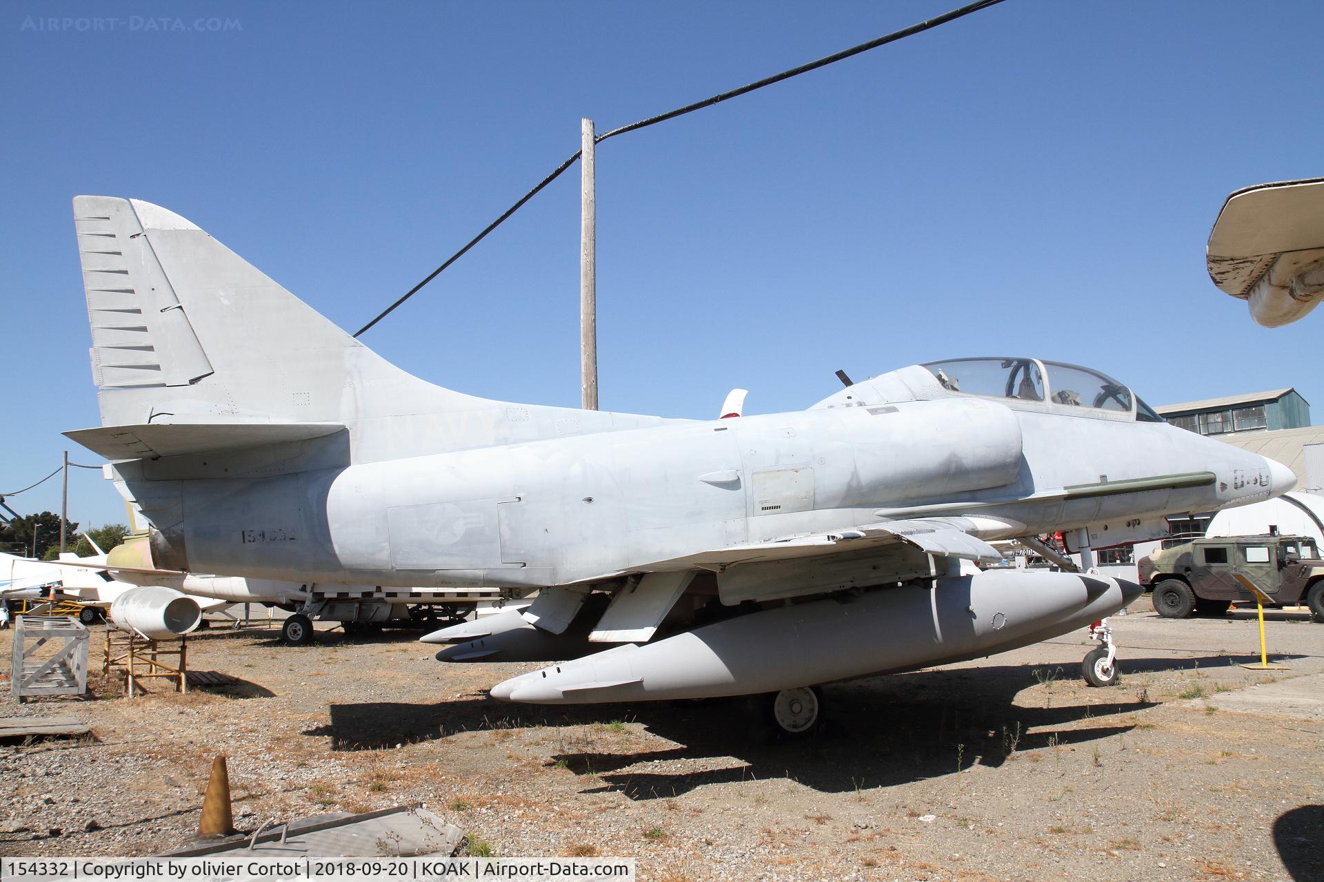 154332, Douglas TA-4J Skyhawk C/N 13720, dept 2018