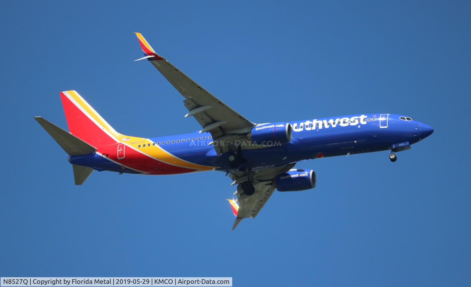 N8527Q, 2017 Boeing 737-8H4 C/N 36946, MCO spotting 2019